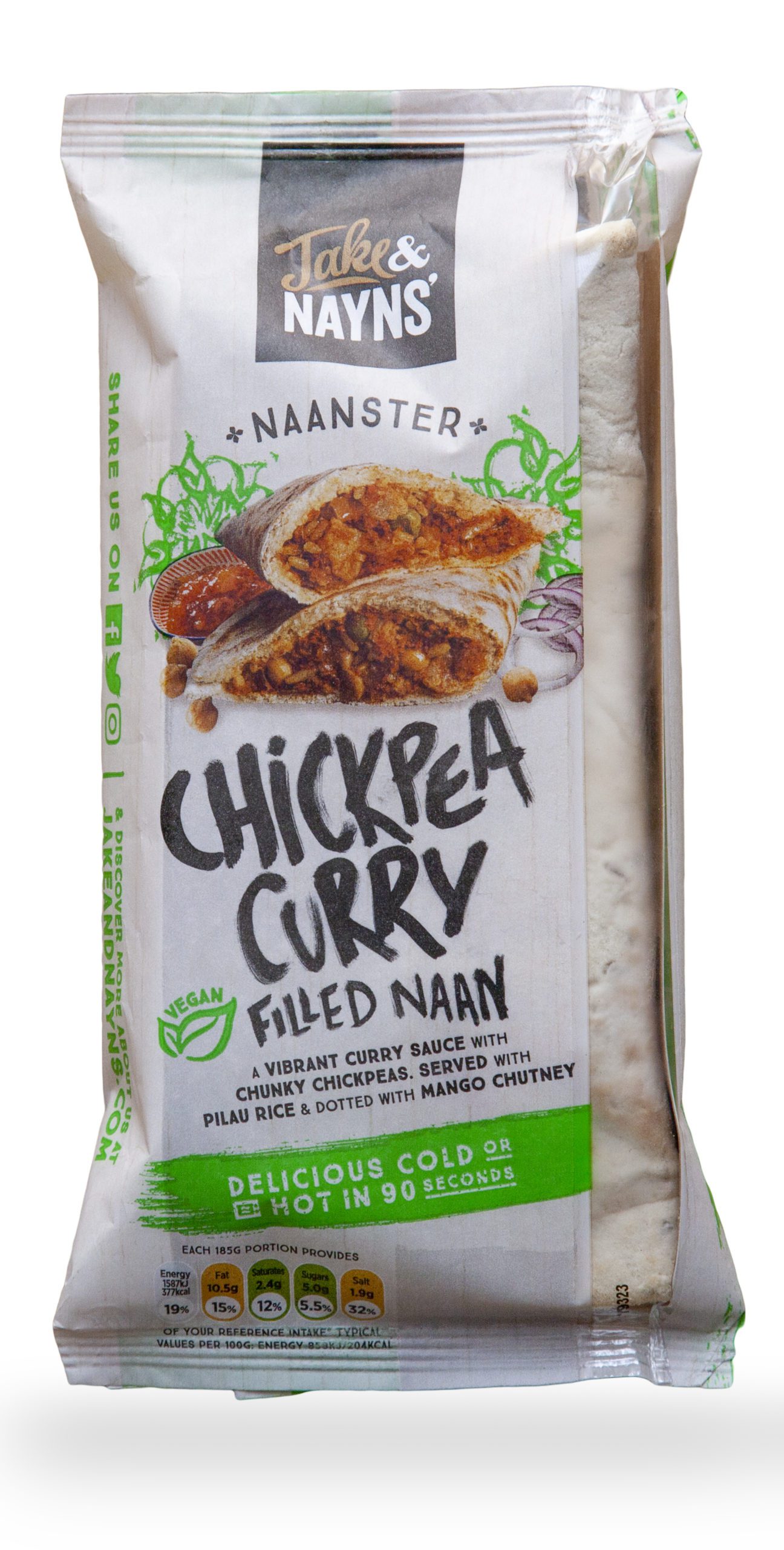 Naanster chickpea curry