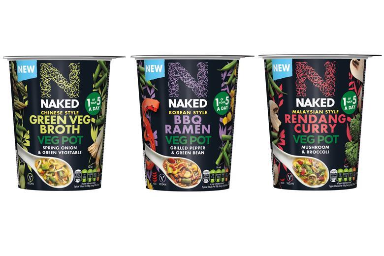 Naked veg pots