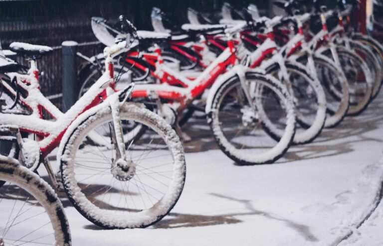 Winter cycling tips