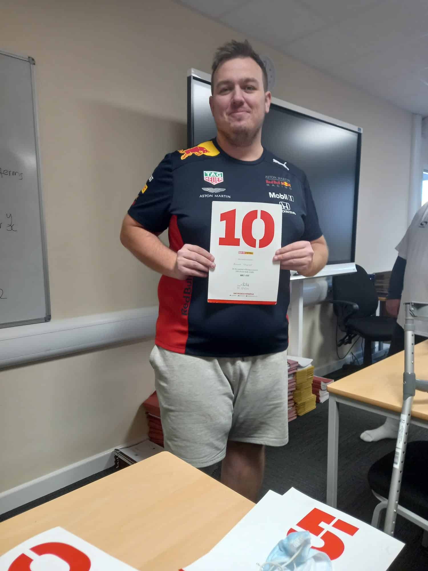 MAN v FAT Football Amazing Loser Anthony Winstone