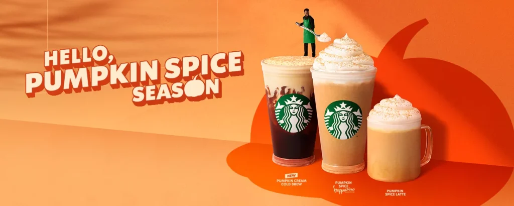 How many calories in Starbucks pumpkin latte