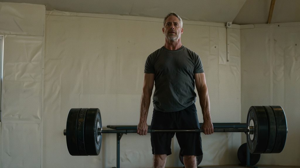 Image: Resistance training is what tells the body to keep muscle while calories are short.